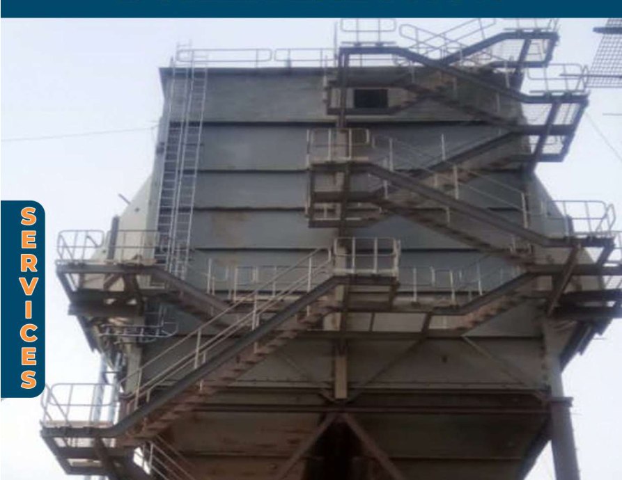 Boiler erection at Atiak Sugar Factory